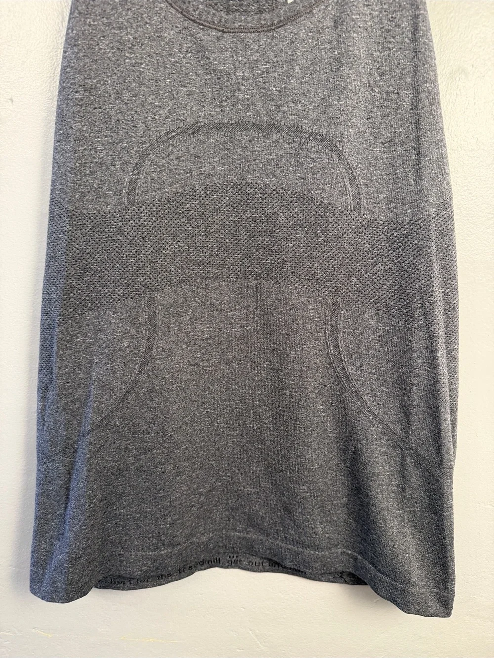 Lululemon Swiftly Tank Women's Gray Racerback Workout size 8